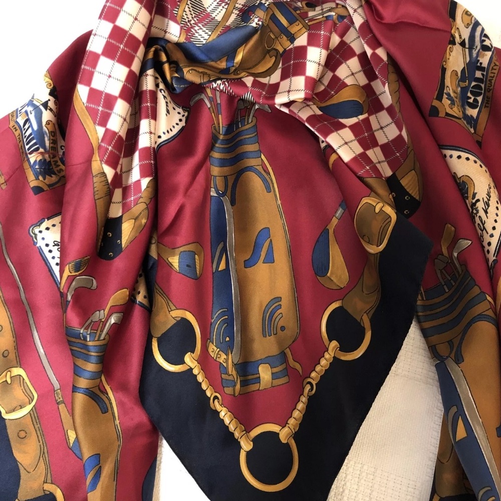 Italian Golf scarf